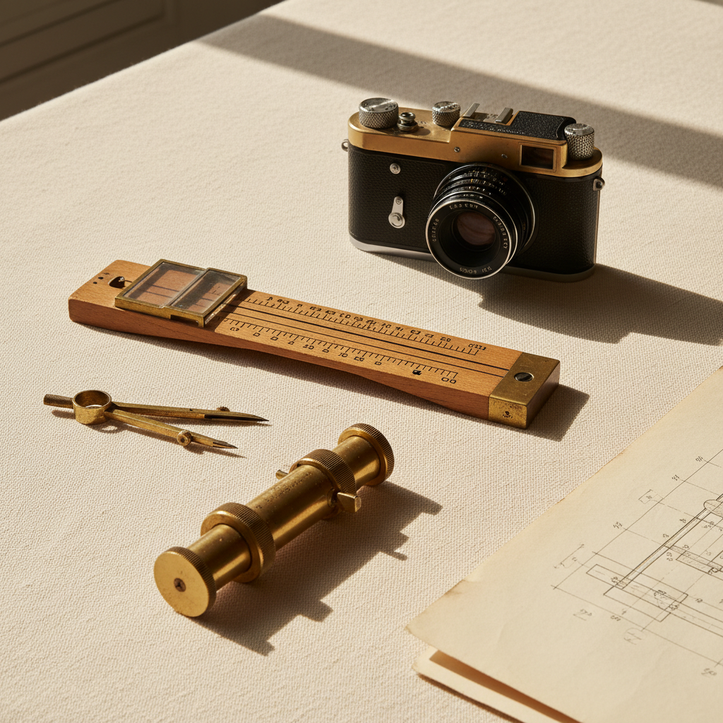 Bauhaus precision instruments.